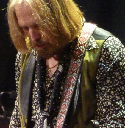 Close-up of Tom Petty in Portland